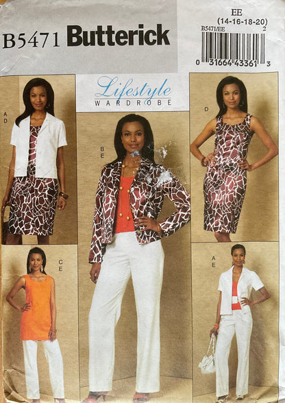 Butterick 5471 Sewing Pattern (Vintage) UNCUT