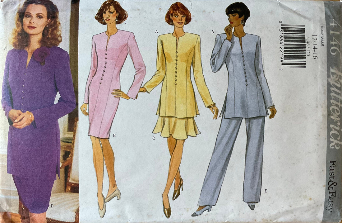 Butterick 4146 Sewing Pattern (Vintage) UNCUT