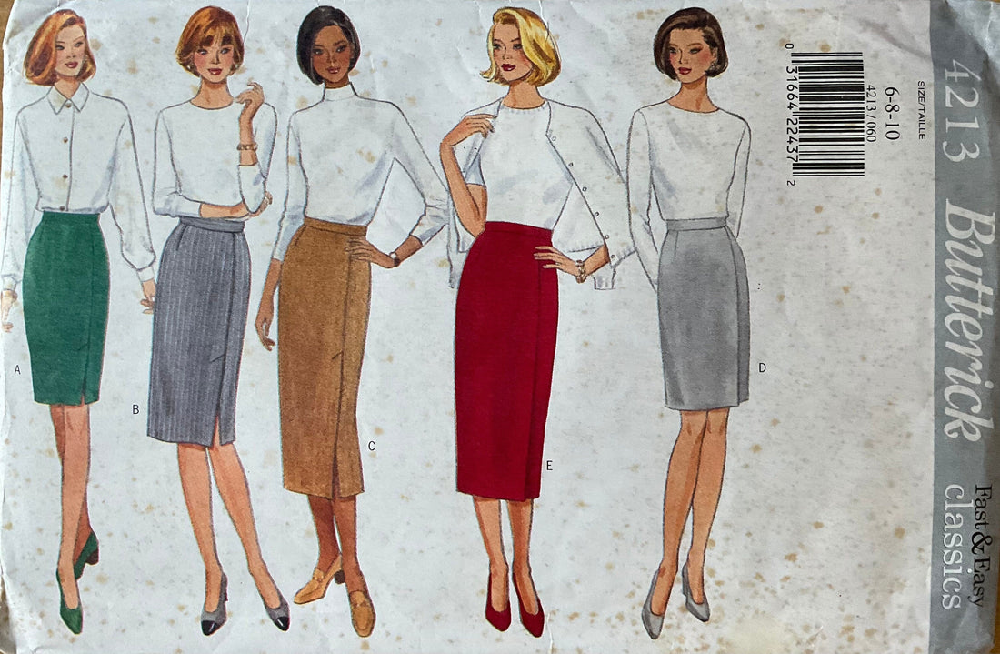 Butterick 4213 Sewing Pattern (Vintage) UNCUT