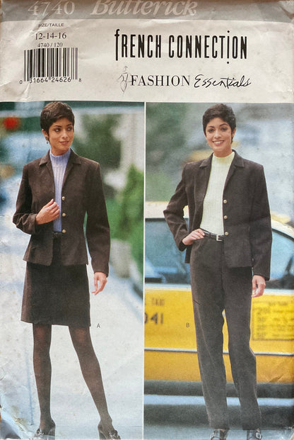 Butterick 4740 Sewing Pattern (Vintage) UNCUT