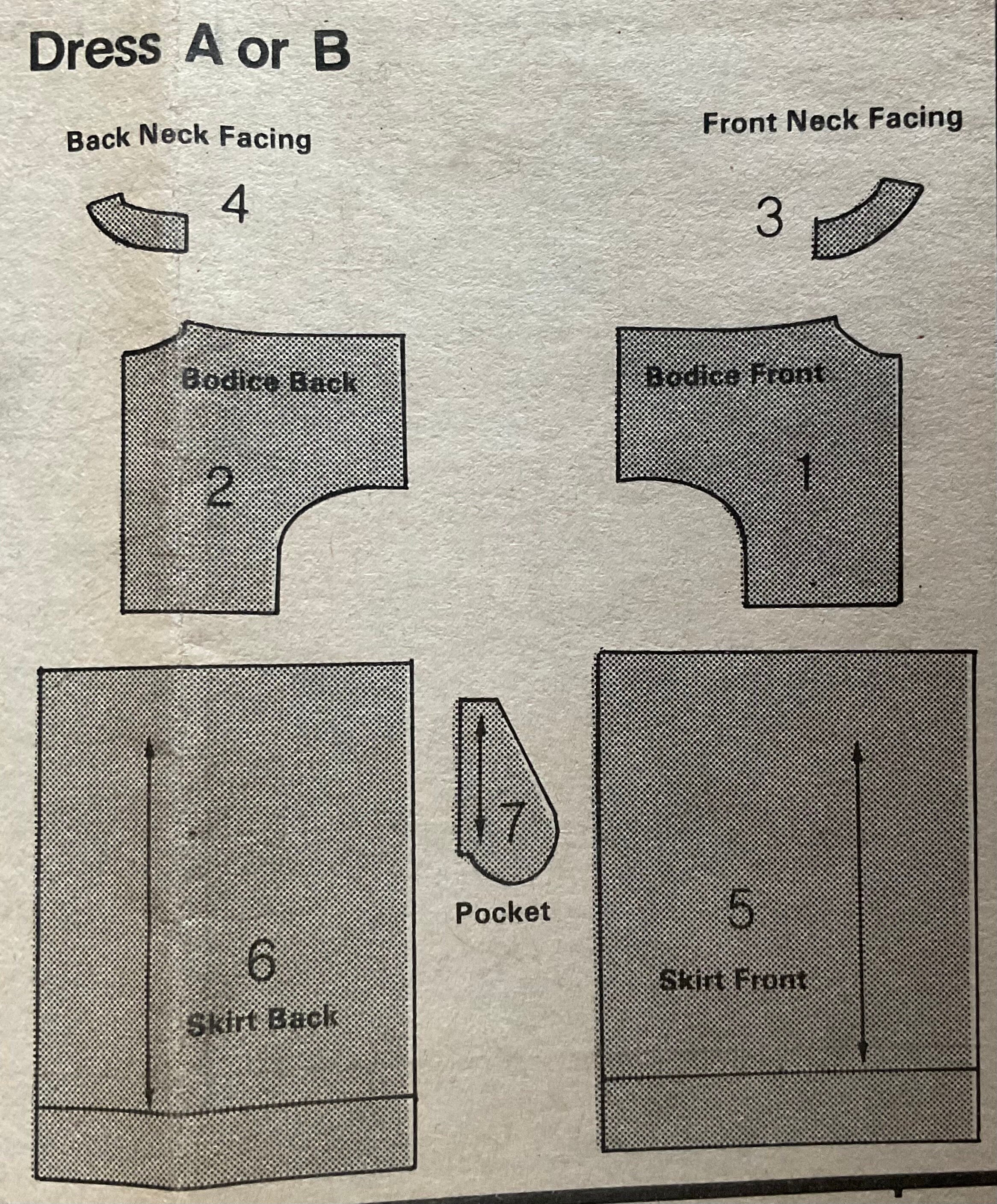 Butterick 4966 Sewing Pattern (Vintage) CUT