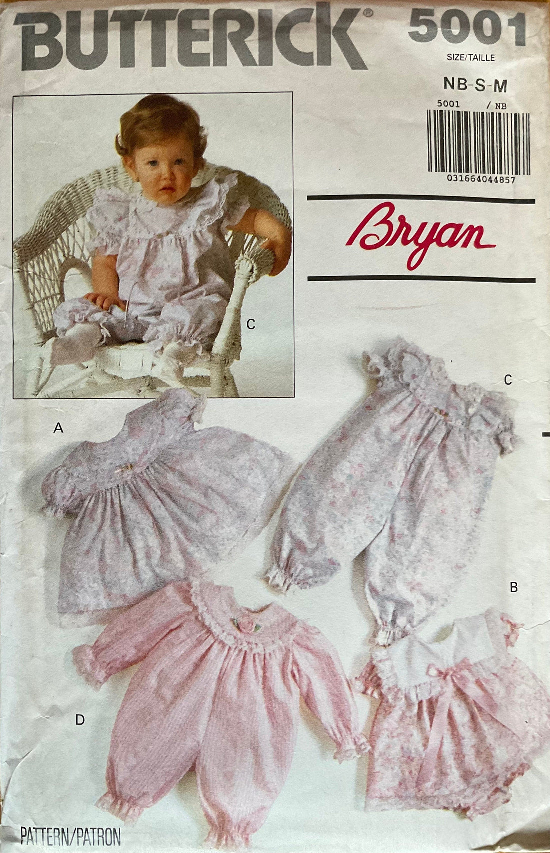 Butterick 5001 Sewing Pattern (Vintage) UNCUT