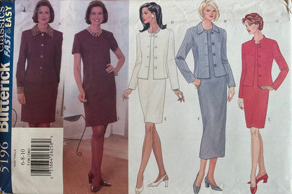 Butterick 5196 Sewing Pattern (Vintage) UNCUT