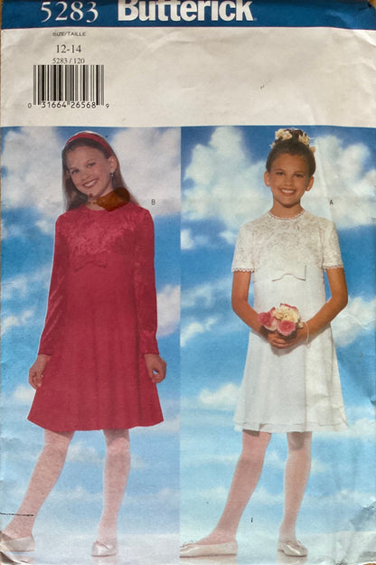 Butterick 5283 Sewing Pattern (Vintage) UNCUT