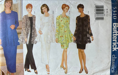 Butterick 5310 Sewing Pattern (Vintage) UNCUT