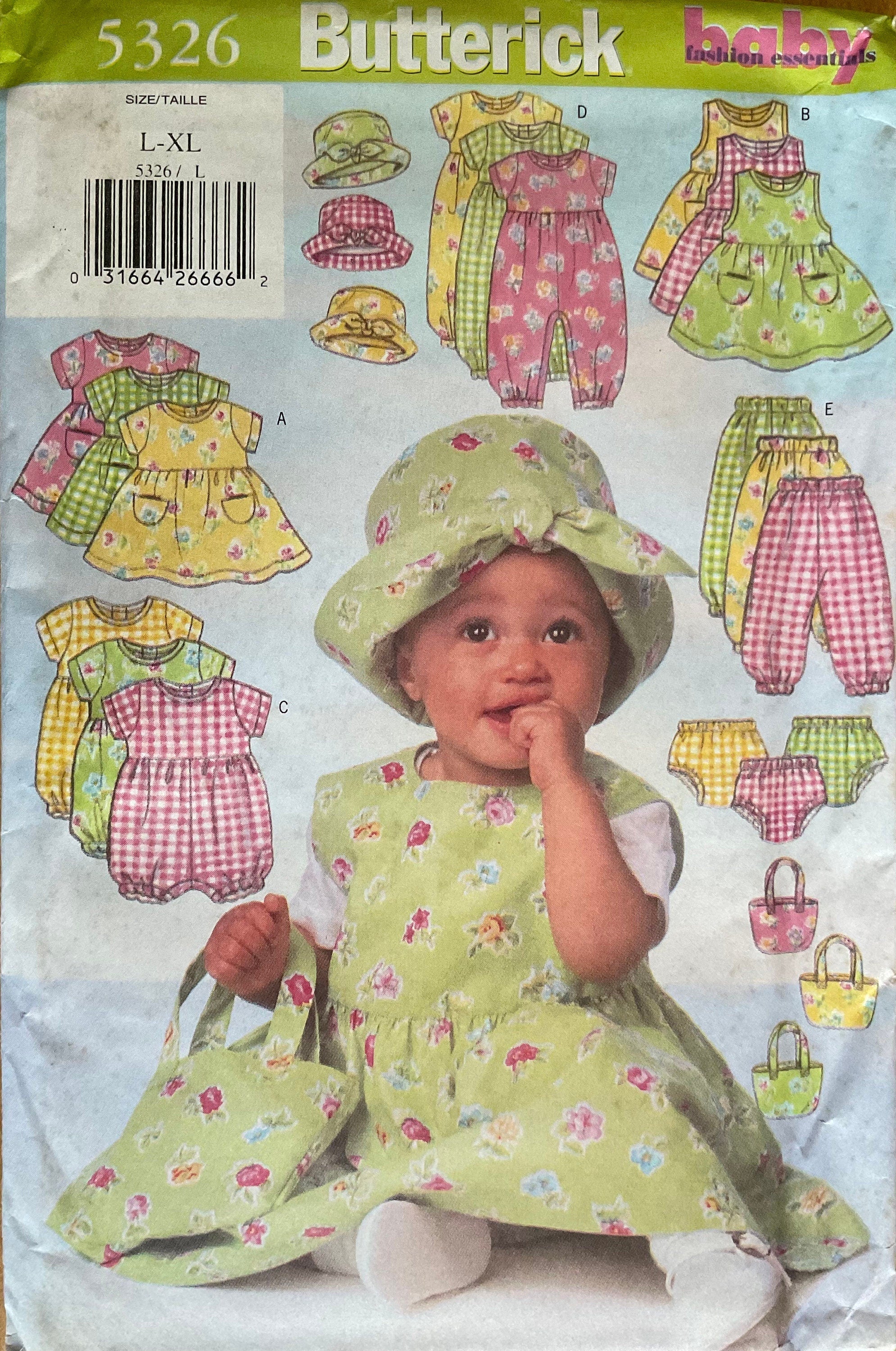 Butterick 5326 Sewing Pattern (Vintage) UNCUT