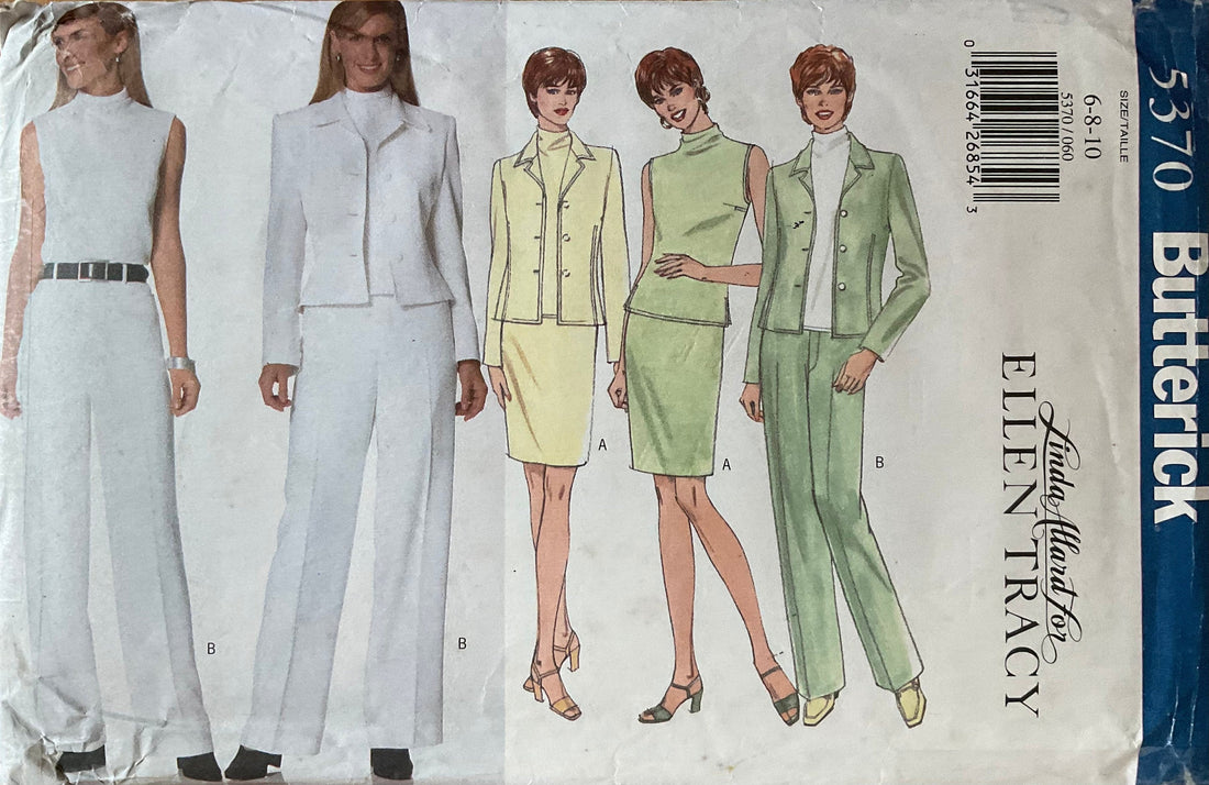 Butterick 5370 Sewing Pattern (Vintage) UNCUT