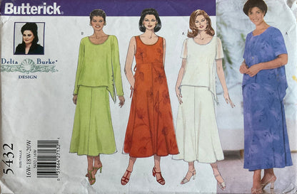 Butterick 5432 Sewing Pattern (Vintage) UNCUT