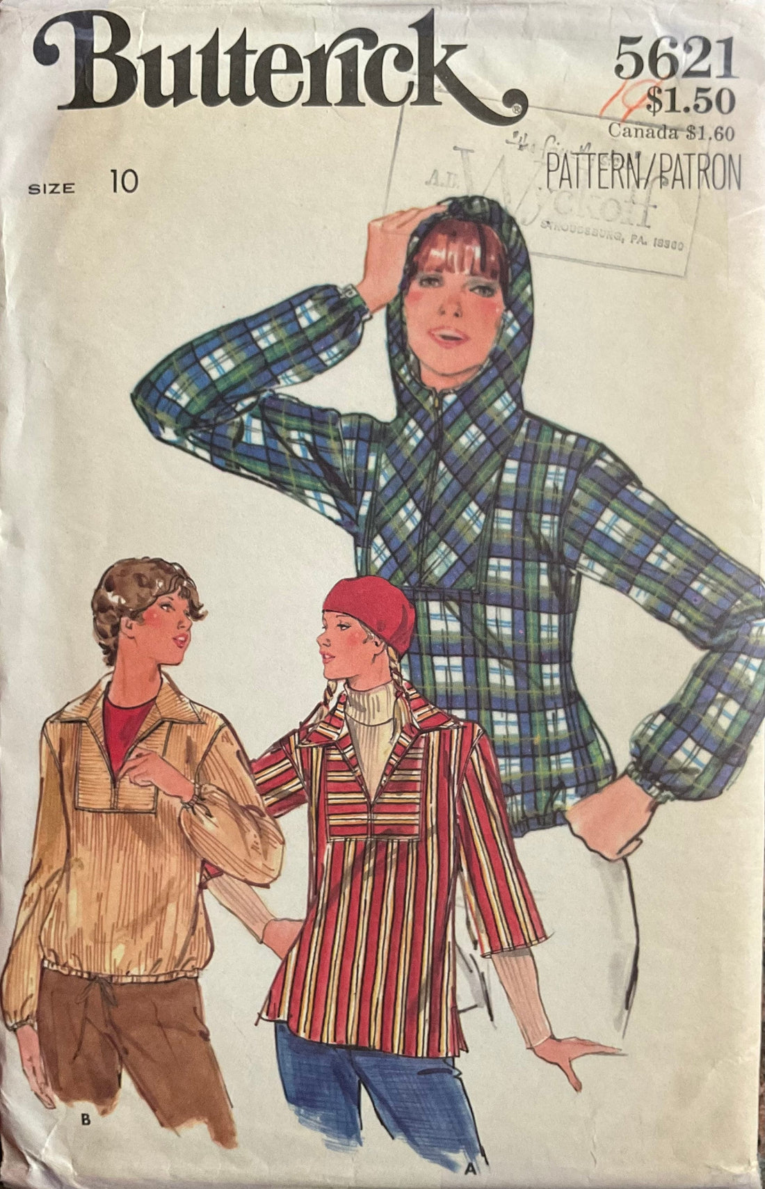 Butterick 5621 Sewing Pattern (Vintage) UNCUT