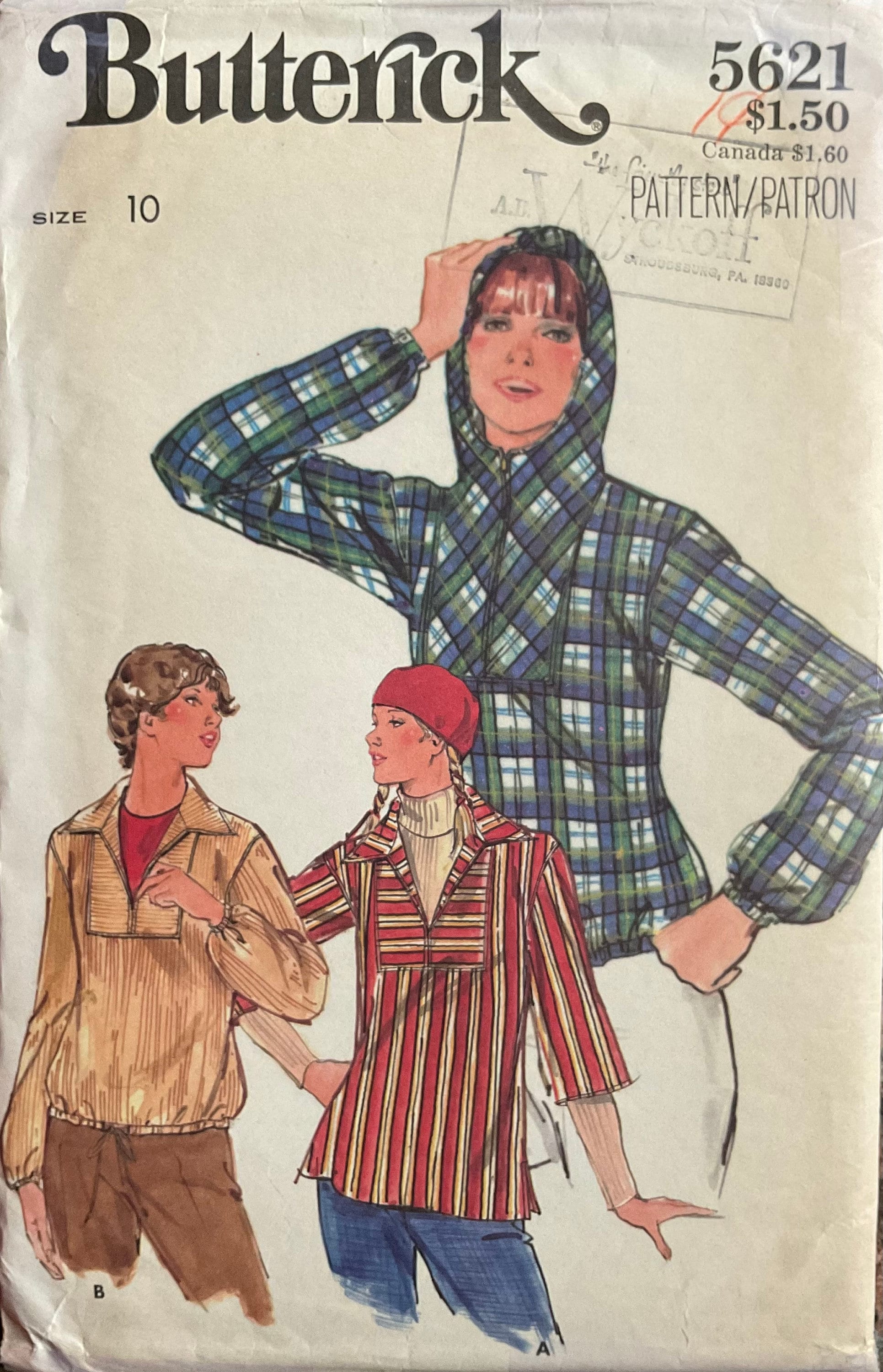 Butterick 5621 Sewing Pattern (Vintage) UNCUT