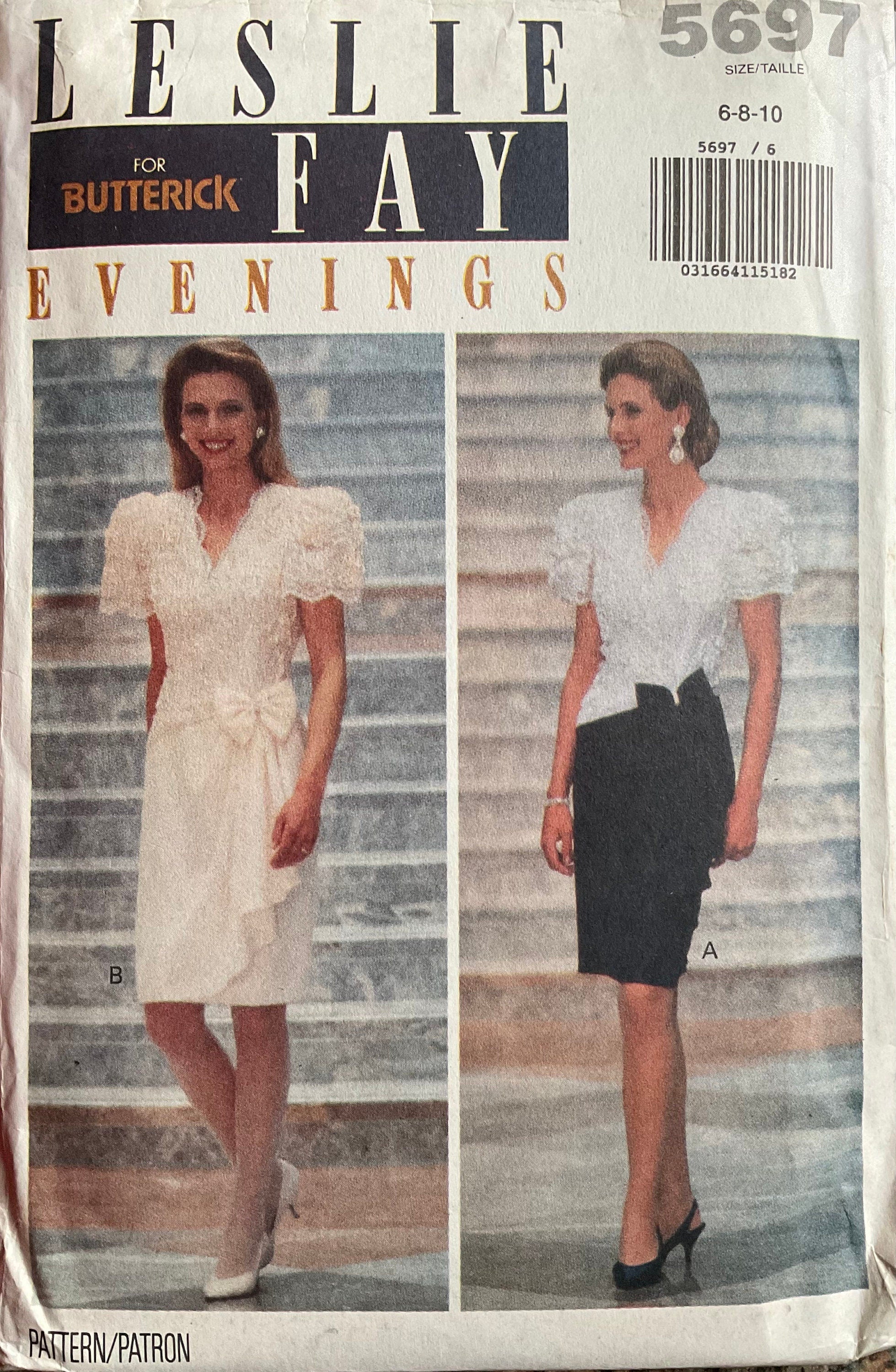 Butterick 5697 Sewing Pattern (Vintage) UNCUT