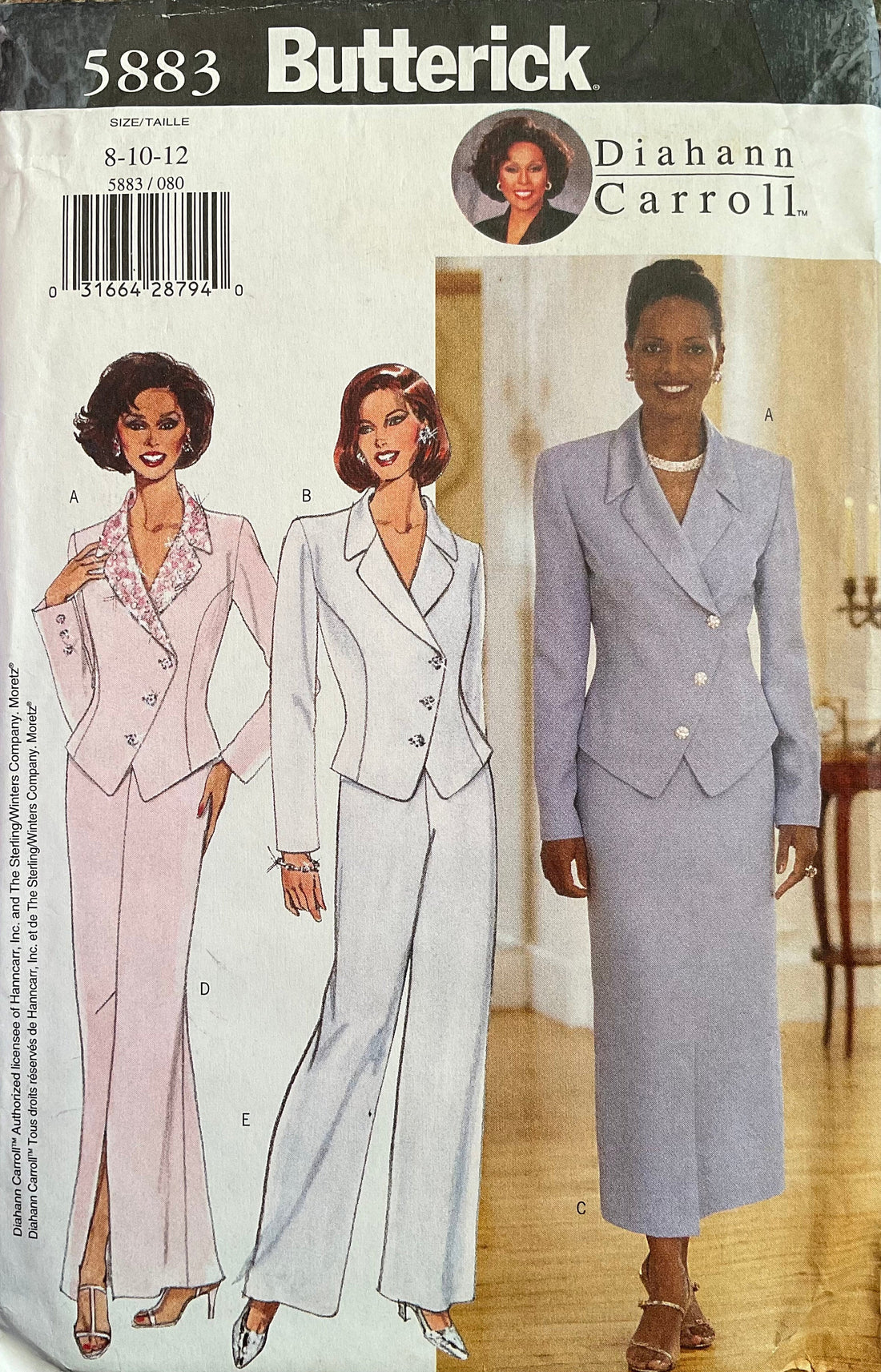 Butterick 5883 Sewing Pattern (Vintage) UNCUT