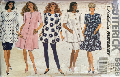 Butterick 5928 Sewing Pattern (Vintage) CUT