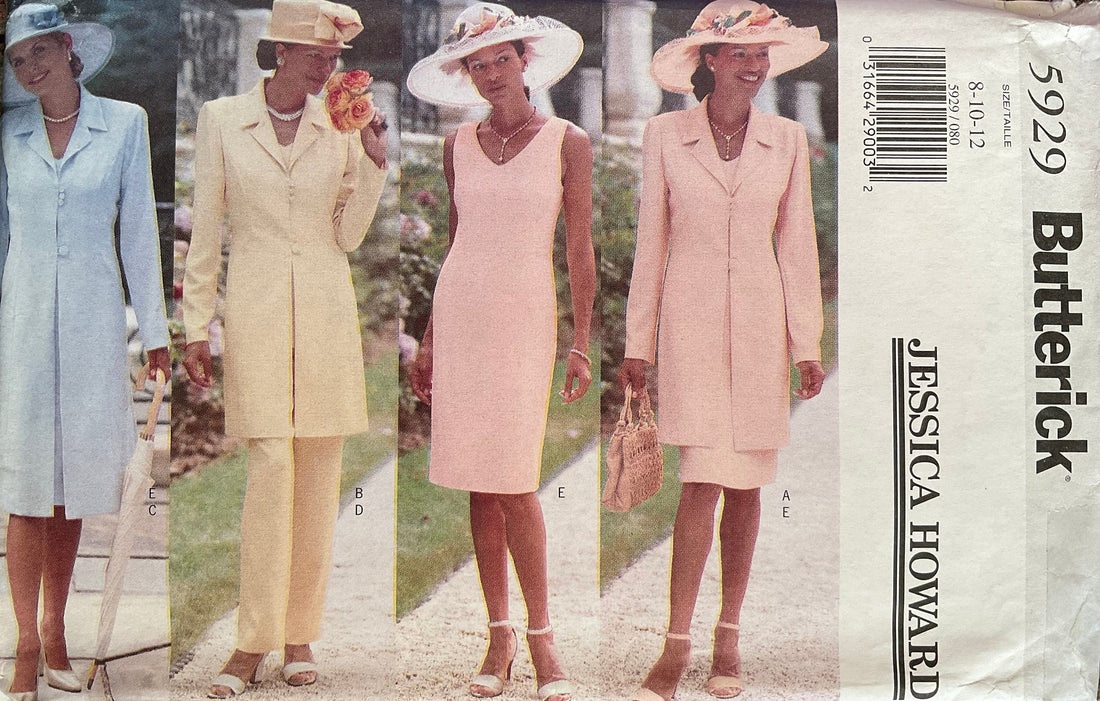 Butterick 5929 Sewing Pattern (Vintage) UNCUT