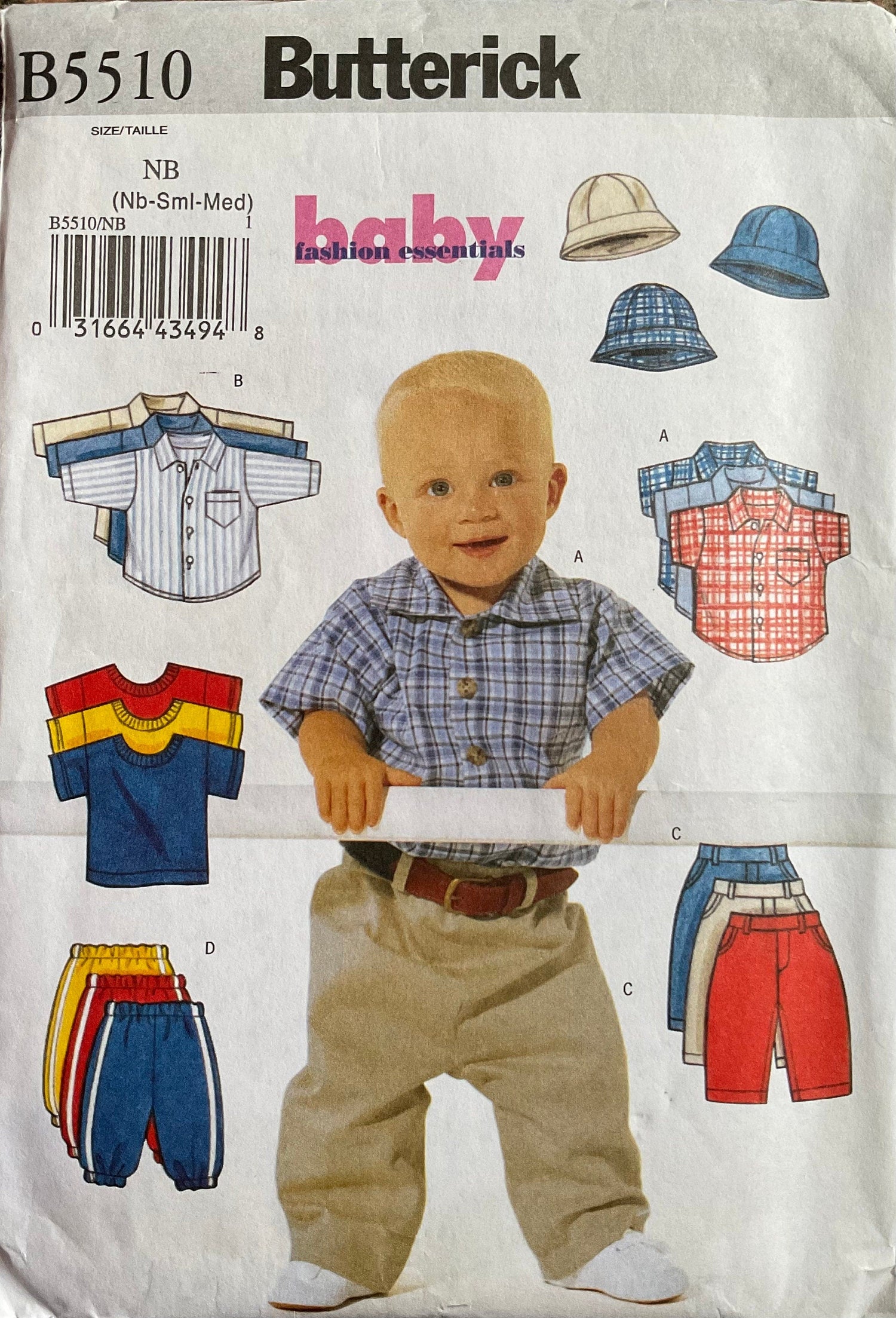 Butterick 5510 Sewing Pattern (Vintage) UNCUT