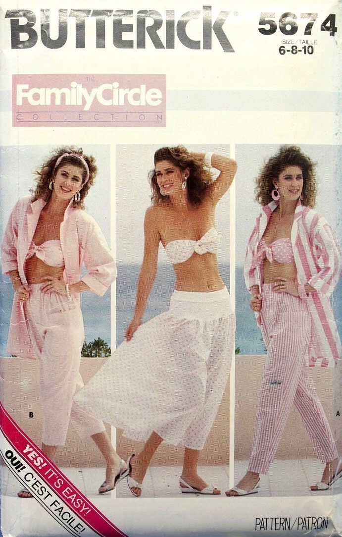 Butterick 5674 Sewing Pattern (Vintage) UNCUT