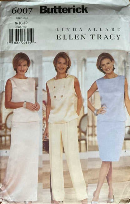 Butterick 6007 Sewing Pattern (Vintage) UNCUT