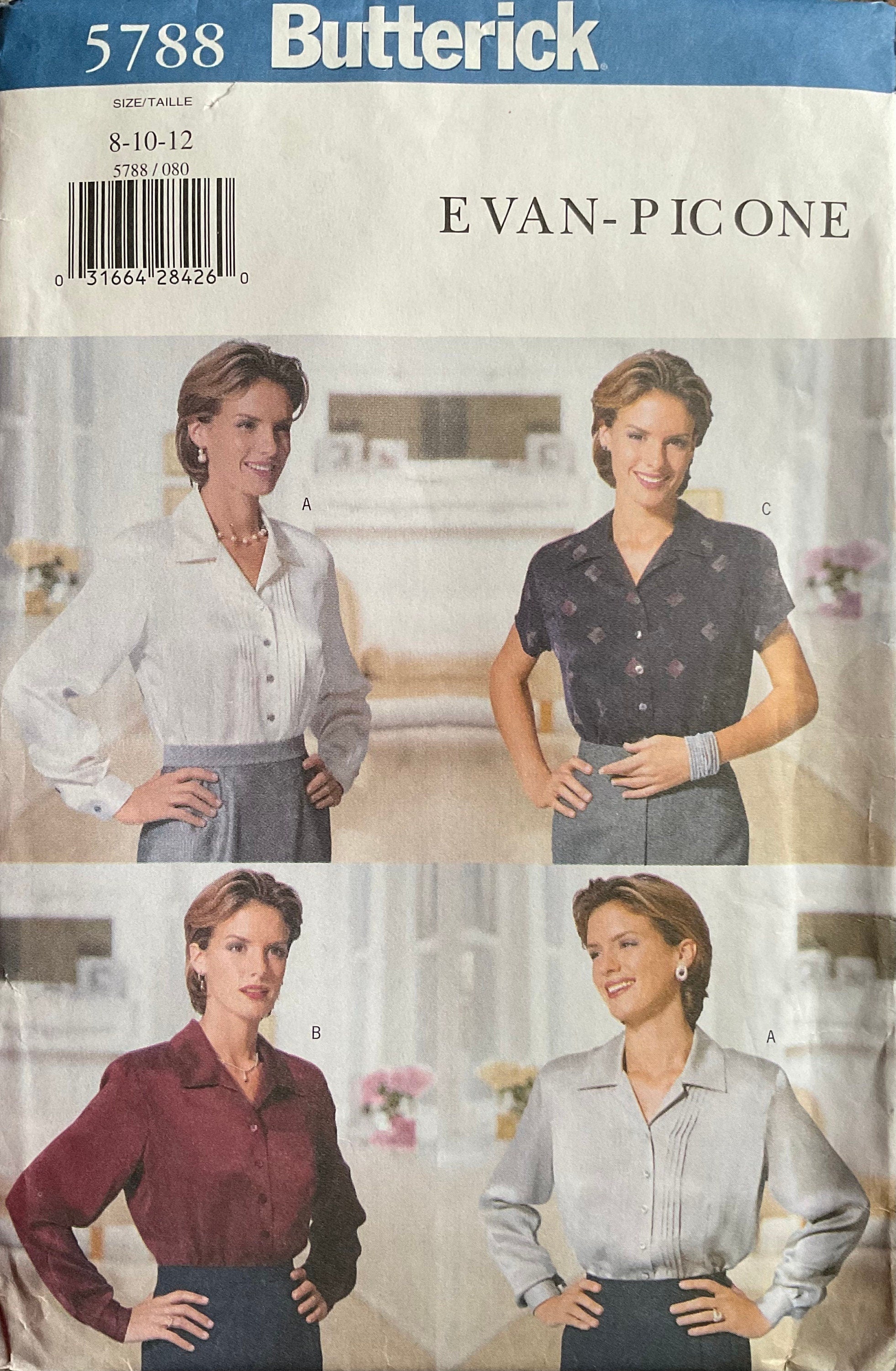 Butterick 5788 Sewing Pattern (Vintage) UNCUT