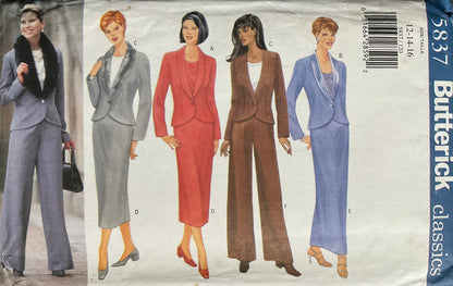 Butterick 5837 Sewing Pattern (Vintage) UNCUT