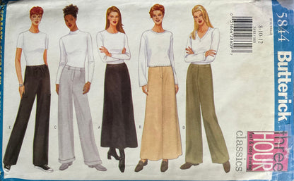 Butterick 5844 Sewing Pattern (Vintage) UNCUT