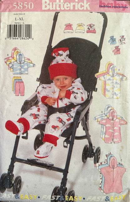 Butterick 5850 Sewing Pattern (Vintage) UNCUT