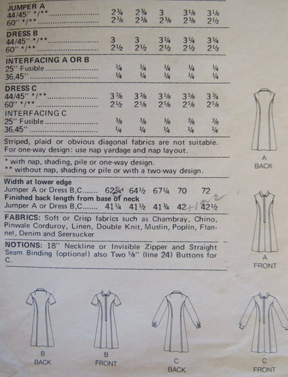 Butterick 5954 Sewing Pattern (Vintage) UNCUT