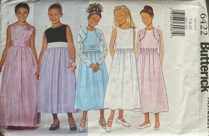 Butterick 6422 Sewing Pattern (Vintage) CUT