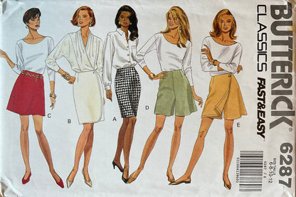 Butterick 6287 Sewing Pattern (Vintage) UNCUT