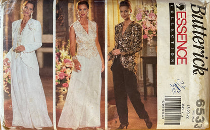 Butterick 6533 Sewing Pattern (Vintage) UNCUT