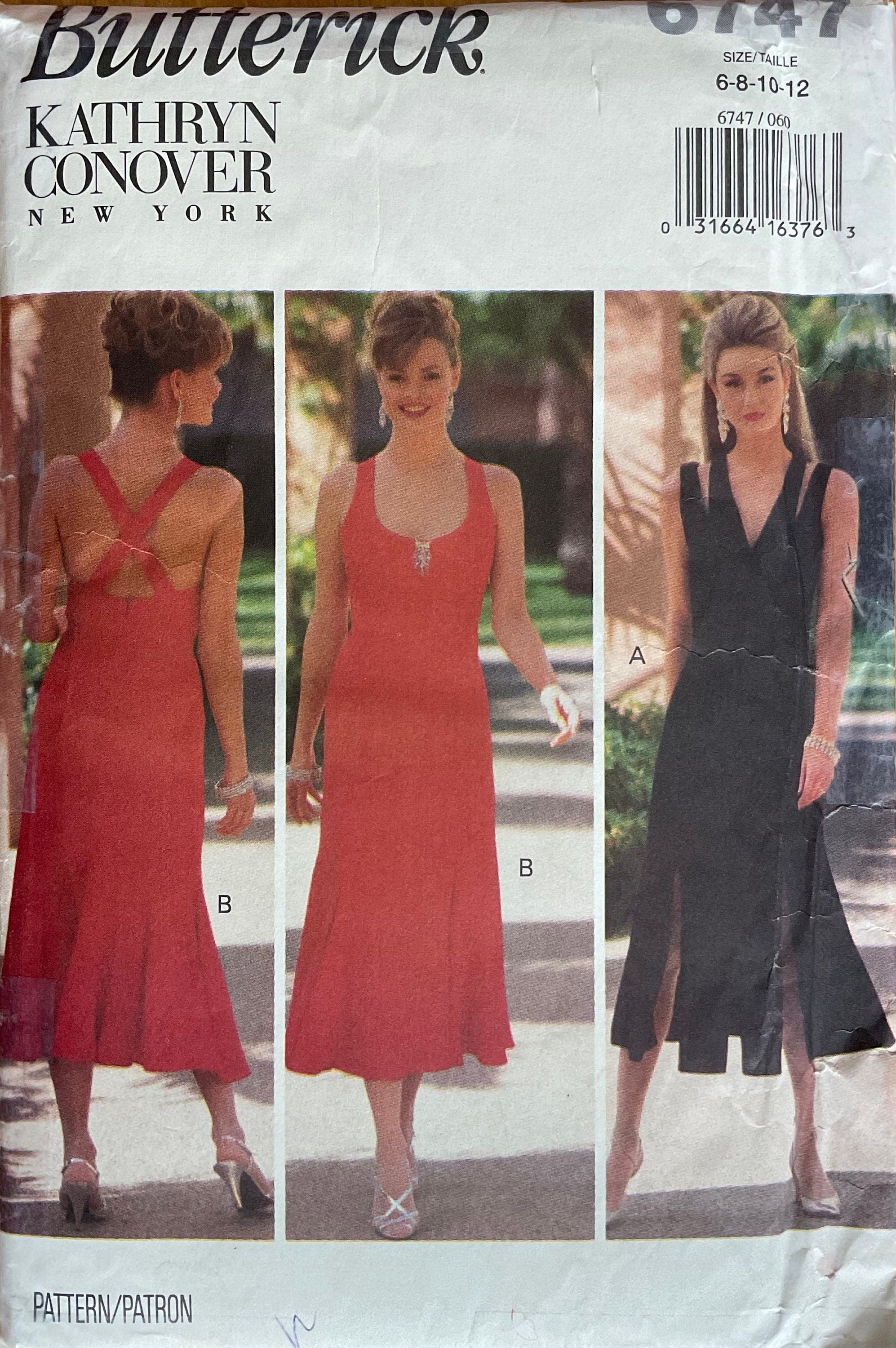 Butterick 6747 Sewing Pattern (Vintage) UNCUT