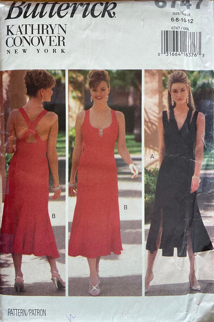 Butterick 6747 Sewing Pattern (Vintage) UNCUT