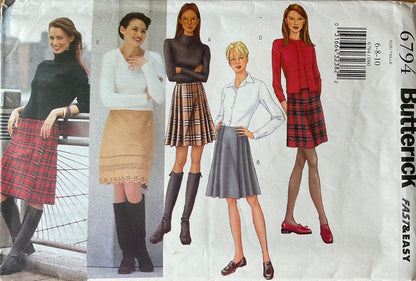 Butterick 6794 Sewing Pattern (Vintage) CUT