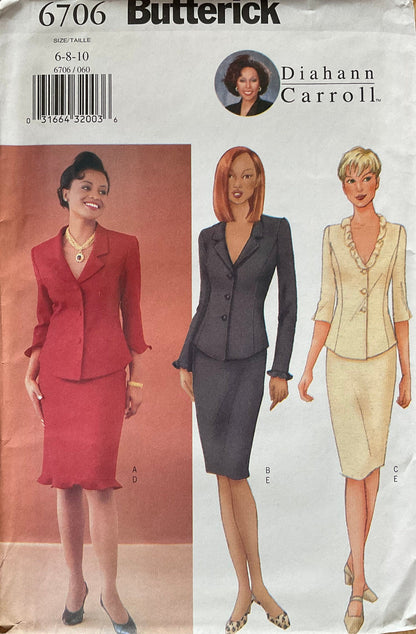 Butterick 6706 Sewing Pattern (Vintage) UNCUT