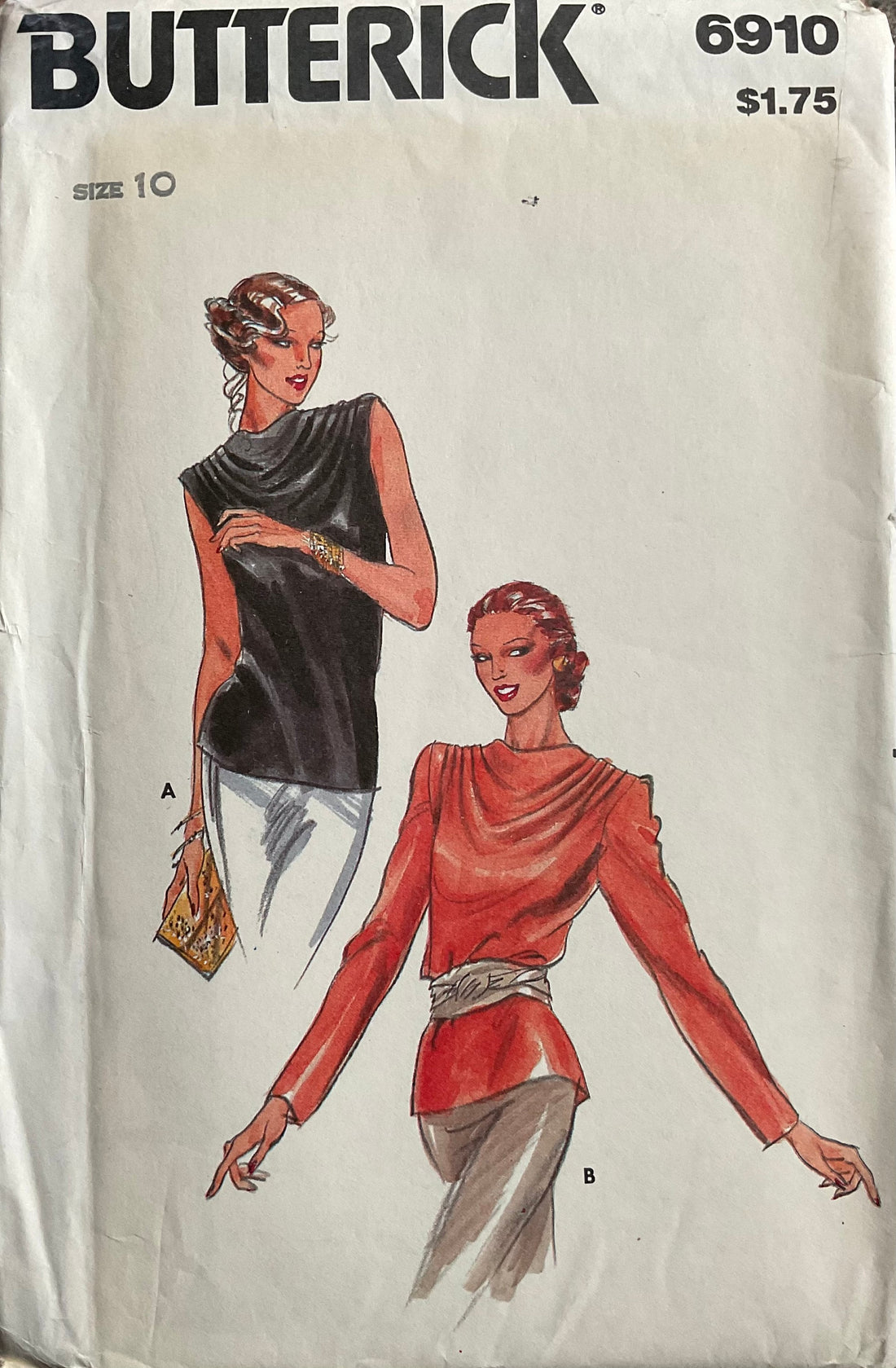 Butterick 6910 Sewing Pattern (Vintage) UNCUT