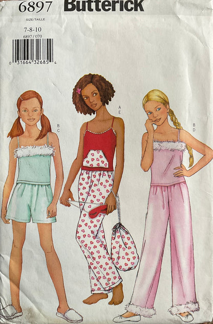 Butterick 6897 Sewing Pattern (Vintage) UNCUT