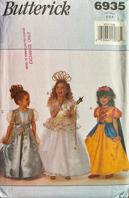 Butterick 6935 Sewing Pattern (Vintage) UNCUT