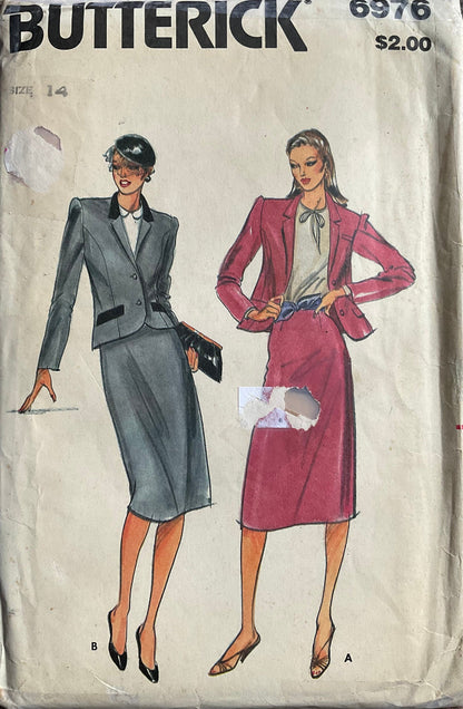 Butterick 6976 Sewing Pattern (Vintage) UNCUT