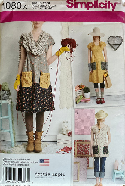 Simplicity 1080 Sewing Pattern UNCUT