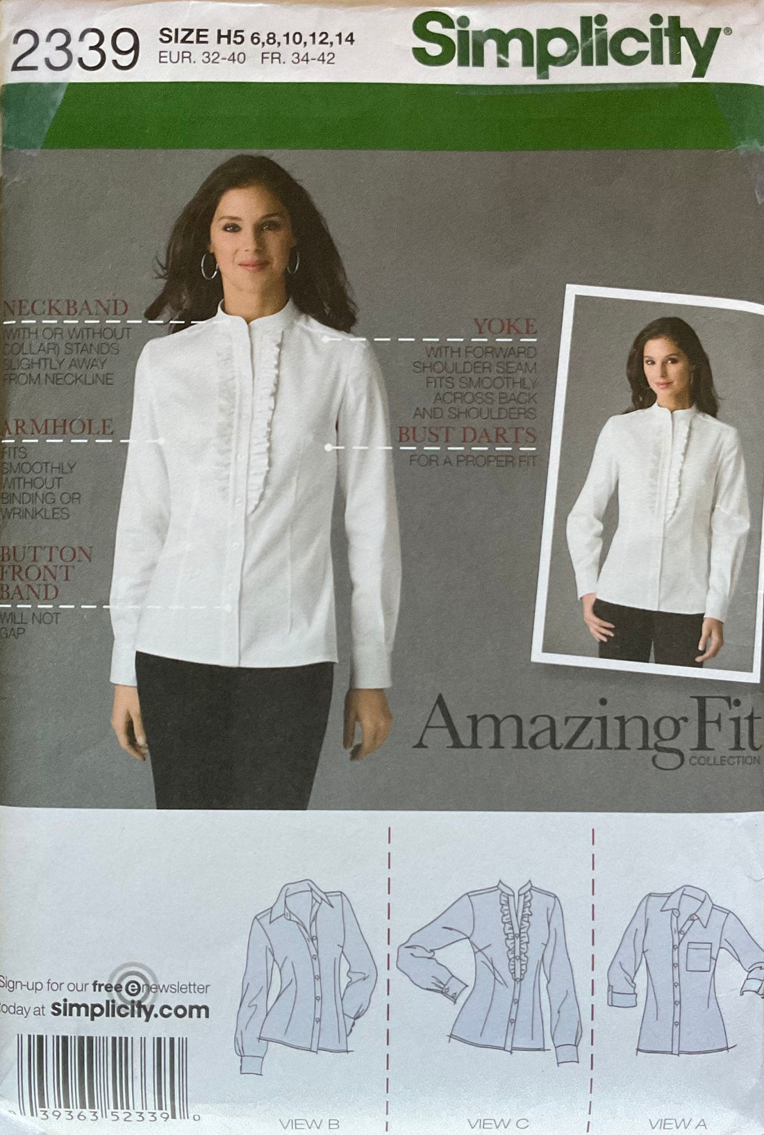 Simplicity 2339 Sewing Pattern CUT