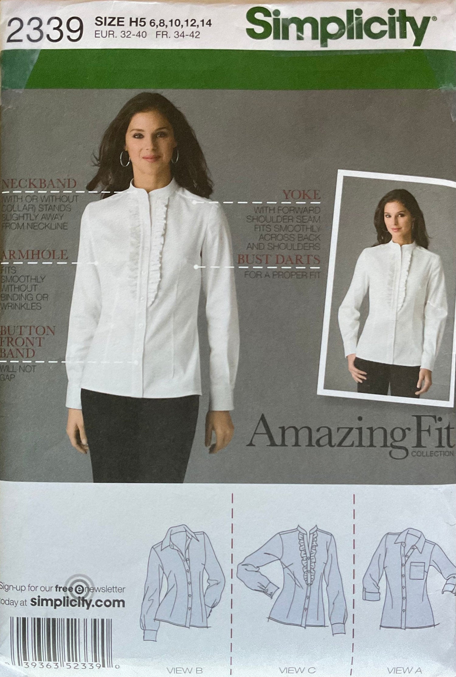 Simplicity 2339 Sewing Pattern CUT