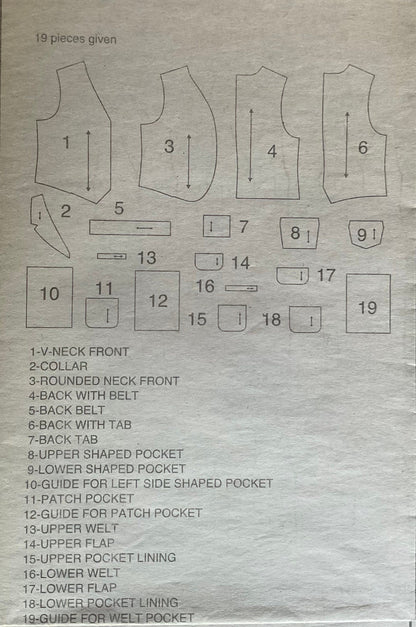 Simplicity 2870 Sewing Pattern CUT