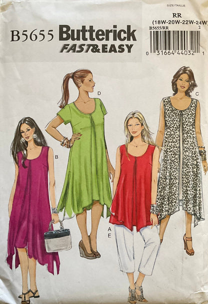 Butterick 5655 Sewing Pattern (Vintage) UNCUT