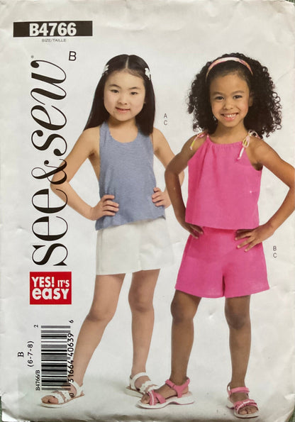 See &amp; Sew 4766 Sewing Pattern Vintage) CUT